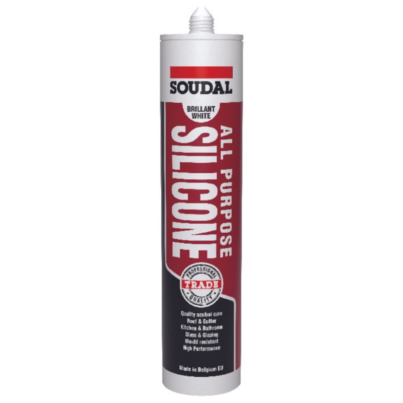 SOUDAL - ALL PURPOSE SILICONE 300ML - CHARCOAL / MONUMENT